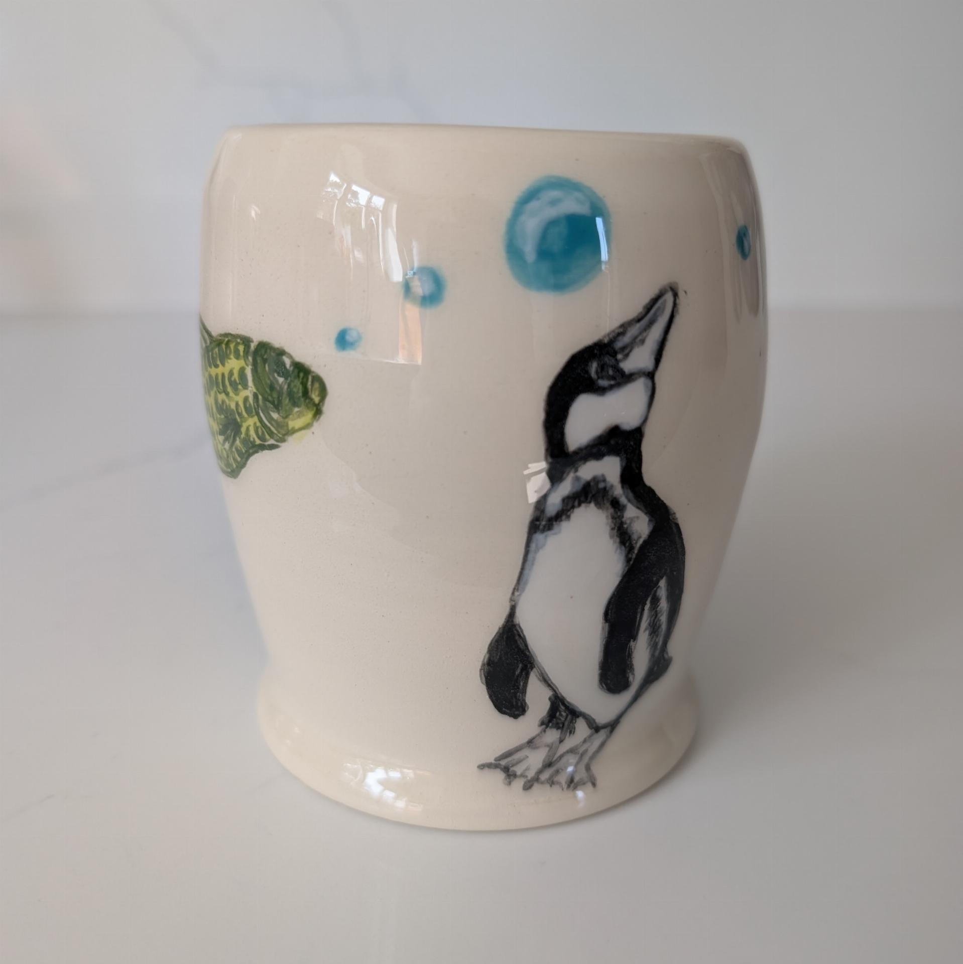Penguins, Fish and Bubbles