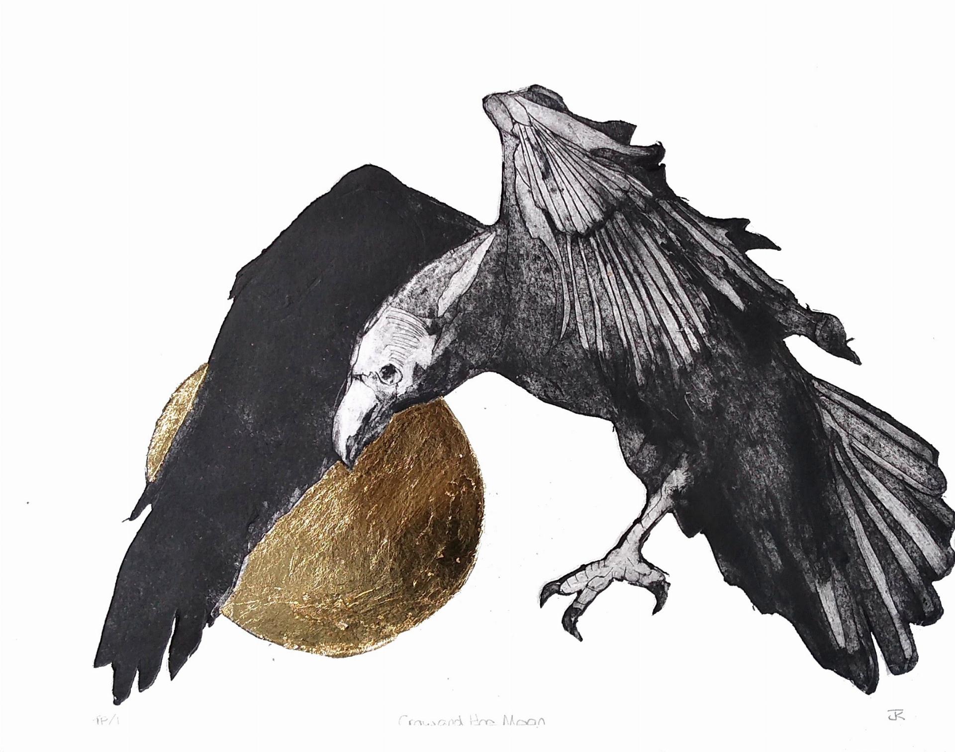 Crow and Moon