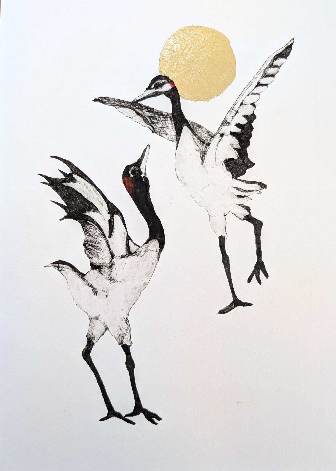 Dancing Cranes